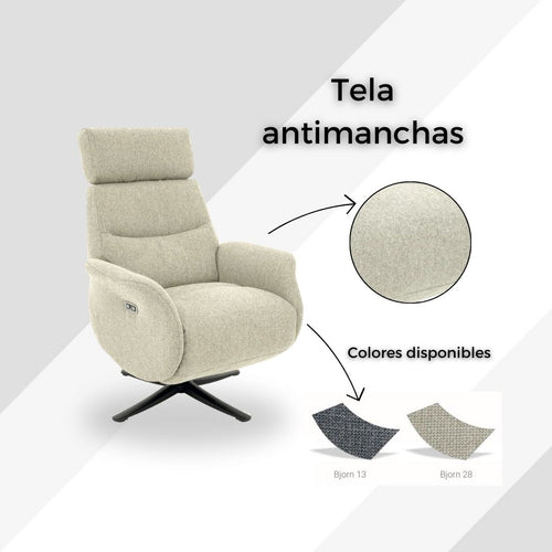 Sillón Eléctrico Giratorio Lola (2 motores)